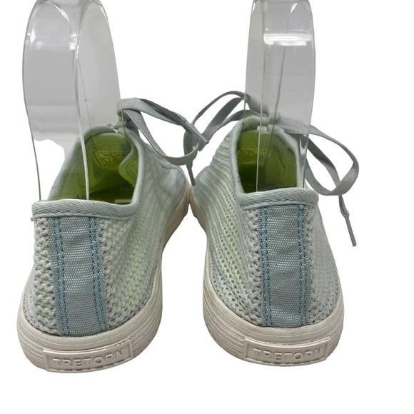 Tretorn Sz 7.5 Women's Green Tournament Net Mesh Low‎ Top Sneakers - Picture 7 of 12